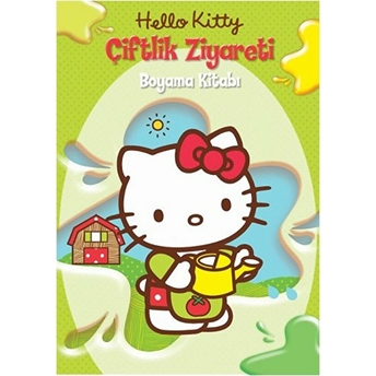 Hello Kitty - Çiftlik Ziyareti Boyama Kitabı Kolektif