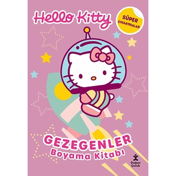 Hello Kıtty Gezegenler Boyama Kitabı