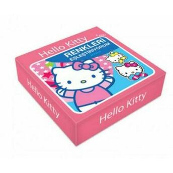 Hello Kitty - Renkleri Eşleştiriyorum (20 Parça) Kolektif