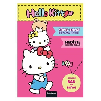 Hello Kitty Süper Kolay Boyama Kitabı Kolektıf