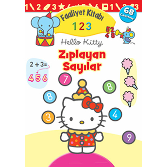 Hello Kitty Zıplayan Sayılar Faaliyet Kiyabı Kolektif