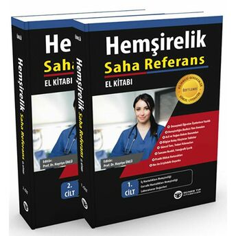 Hemşirelik Saha Referans El Kitabı Seti - (2 Kitap Takım) Hayriye Ünlü