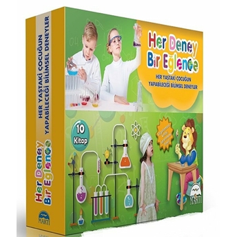 Her Deney Bir Eğlence Serisi Kutu Set (10 Kitap) Kolektif