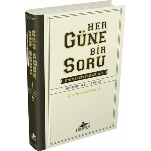 Her Güne Bir Soru: Üniversiteliler Için (Ciltli) Potter Style