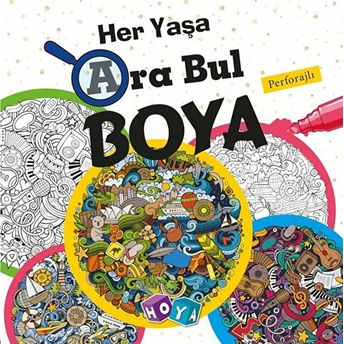 Her Yaşa Ara Bul Boya (Perforajlı) Kolektif