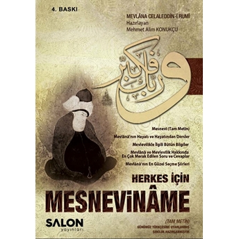 Herkes Için Mesneviname Mevlana Celaleddin Rumi