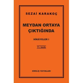 Hikayeler 1 - Meydan Ortaya Çıktığında Sezai Karakoç