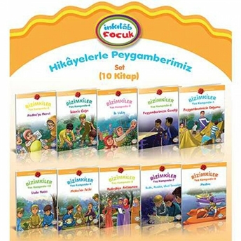 Hikayelerle Peygamberimiz (10 Kitap) Ayşe Alkan Sarıçiçek