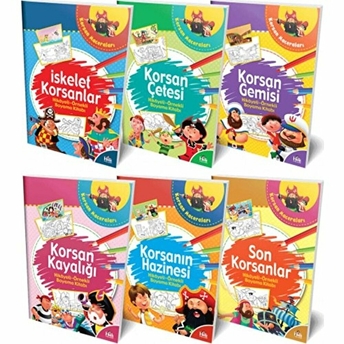 Hikayeli – Örnekli Korsan Maceraları Boyama Kitabı