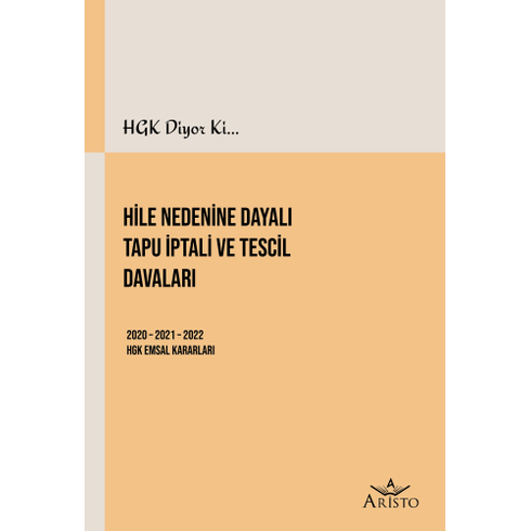 Hile Nedenine Dayalı Tapu Iptali Ve Tescil Davaları Komisyon