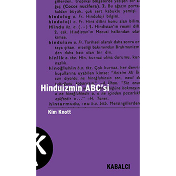 Hinduizmin Abc'si Kim Knott