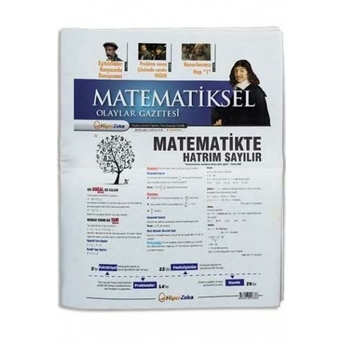 ​Hiper Zeka Tüm Sınavlar Için Matematiksel Olaylar Matematik Gazetesi Komisyon