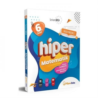 Hiper Zeka Yayınları 6. Sınıf Hiper Matematik Konu Anlatımlı Soru Bankası Serkan Akça