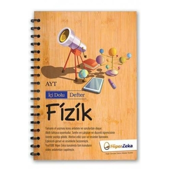 Hiper Zeka Yayınları Ayt Fizik Içi Dolu Defter Komisyon