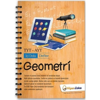 Hiper Zeka Yayınları Tyt Ayt Geometri Içi Dolu Defter Komisyon