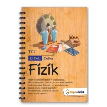 Hiper Zeka Yayınları Tyt Fizik Içi Dolu Defter Komisyon