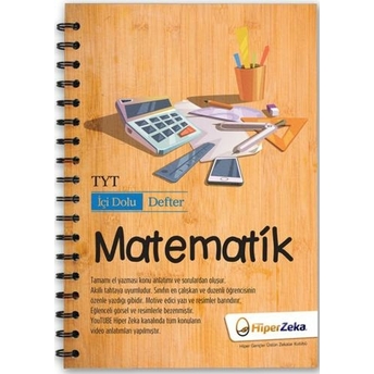 Hiper Zeka Yayınları Tyt Matematik Içi Dolu Defter Komisyon