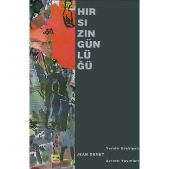 Hırsızın Günlüğü Jean Genet