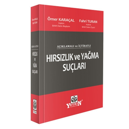 Hırsızlık Ve Yağma Suçları Ömer Karaçal