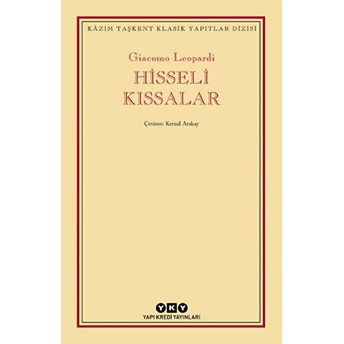 Hisseli Kıssalar Giacomo Leopardi