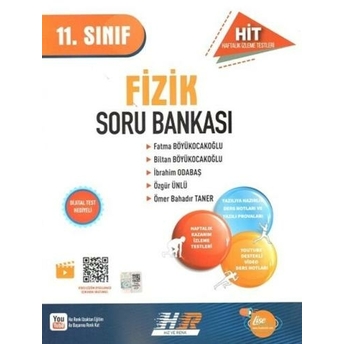 Hız Ve Renk Yayınları 11. Sınıf Fizik Hit Soru Bankası Fatma Böyükocakoğlu