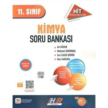 Hız Ve Renk Yayınları 11. Sınıf Kimya Hit Soru Bankası Ali Güven