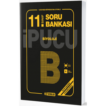 Hız Yayınları 11. Sınıf Biyoloji Ipucu Soru Bankası Komisyon