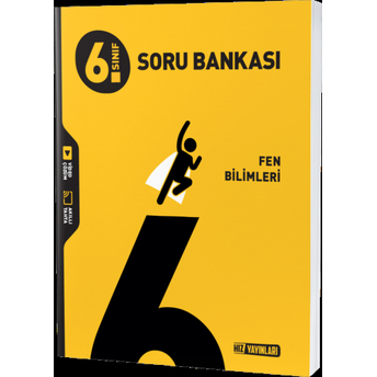 Hız Yayınları 6. Sınıf Fen Bilimleri Soru Bankası Komisyon