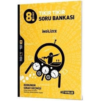 Hız Yayınları 8. Sınıf Ingilizce Tıkır Tıkır Soru Bankası Komisyon