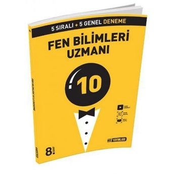 Hız Yayınları 8. Sınıf Lgs Fen Bilimleri Uzmanı 10 Deneme Komisyon