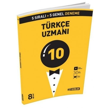 Hız Yayınları 8. Sınıf Lgs Türkçe Uzmanı 10 Deneme Komisyon