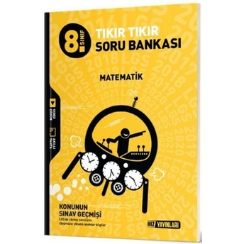 Hız Yayınları 8. Sınıf Matematik Tıkır Tıkır Soru Bankası Komisyon