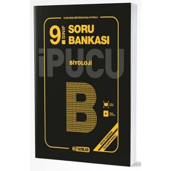 Hız Yayınları 9. Sınıf Biyoloji Ipucu Soru Bankası Komisyon