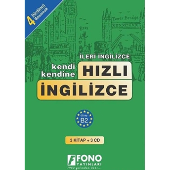 Hızlı Ingilizce 4. Basamak (3 Kitap 3 Cd) Bahire Şerif