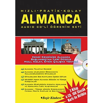 Hızlı Pratik Kolay Almanca Audio Cdli Öğrenim Set Metin Yurtbaşı