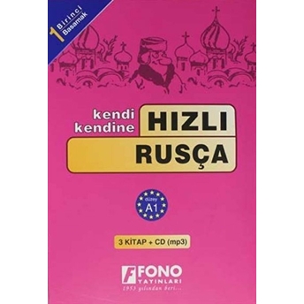 Hızlı Rusça 1. Basamak (2 Kitap 3 Cd) Kolektif