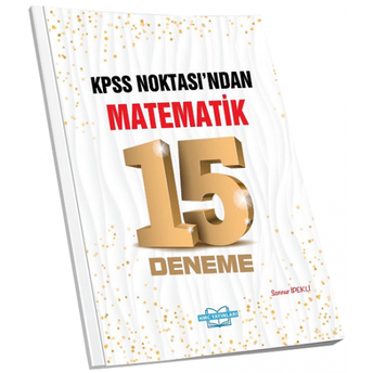 Hmc Yayınları Kpss Noktasından Matematik 15 Deneme Komisyon