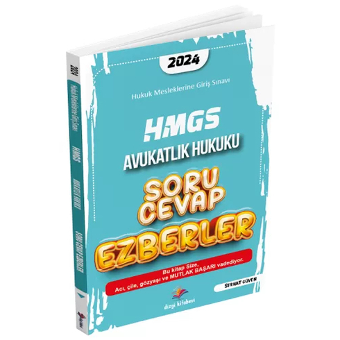 Hmgs Avukatlık Hukuku Soru Cevap Ezberler Serhat Güven