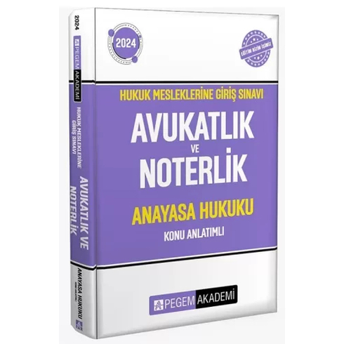 Hmgs Avukatlık Ve Noterlik Anayasa Hukuku Konu Anlatımlı Komisyon