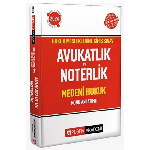 Hmgs Avukatlık Ve Noterlik Medeni Hukuk Konu Anlatımlı Komisyon