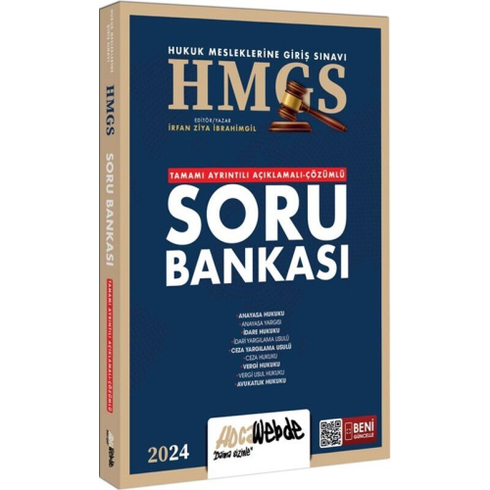 Hmgs Hukuk Mesleklerine Giriş Sınavı Soru Bankası Irfan Ziya Ibrahimgil