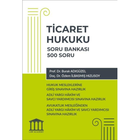 Hmgs Ticaret Hukuku Soru Bankası Burak Adıgüzel