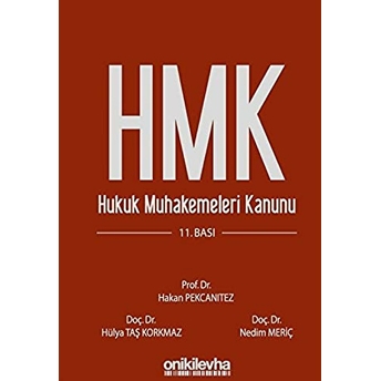 Hmk - Hukuk Muhakemeleri Kanunu Ciltli Hakan Pekcanıtez