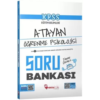 Hoca Kafası Yayınları Kpss Eğitim Bilimleri Öğrenme Psikolojisi Atayan Soru Bankası Çözümlü Komisyon