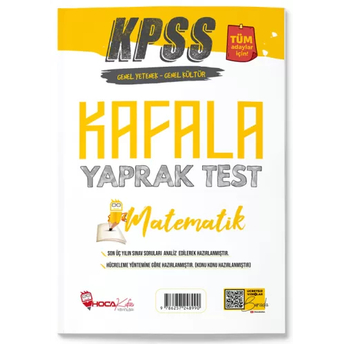 Hoca Kafası Yayınları Kpss Matematik Öğreten Yaprak Test Komisyon