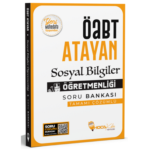 Hoca Kafası Yayınları Öabt Sosyal Bilgiler Öğretmenliği Atayan Soru Bankası Çözümlü Komisyon