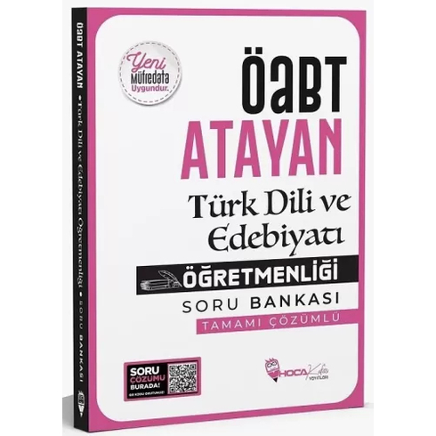 Hoca Kafası Yayınları Öabt Türk Dili Ve Edebiyatı Öğretmenliği Soru Bankası Çözümlü Komisyon