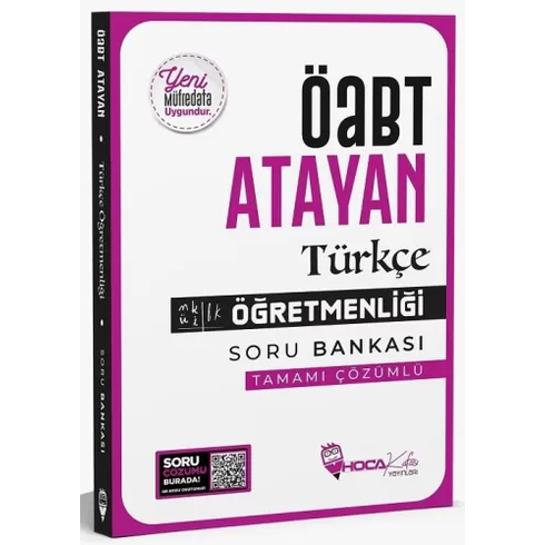 Hoca Kafası Yayınları Öabt Türkçe Öğretmenliği Soru Bankası Çözümlü Komisyon