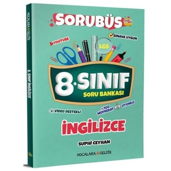 Hocalara Geldik 8. Sınıf Lgs Ingilizce Soru Bankası Sorubüs Suphi Ceyha