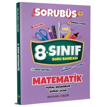 Hocalara Geldik 8. Sınıf Lgs Matematik Soru Bankası Sorubüs Komisyon